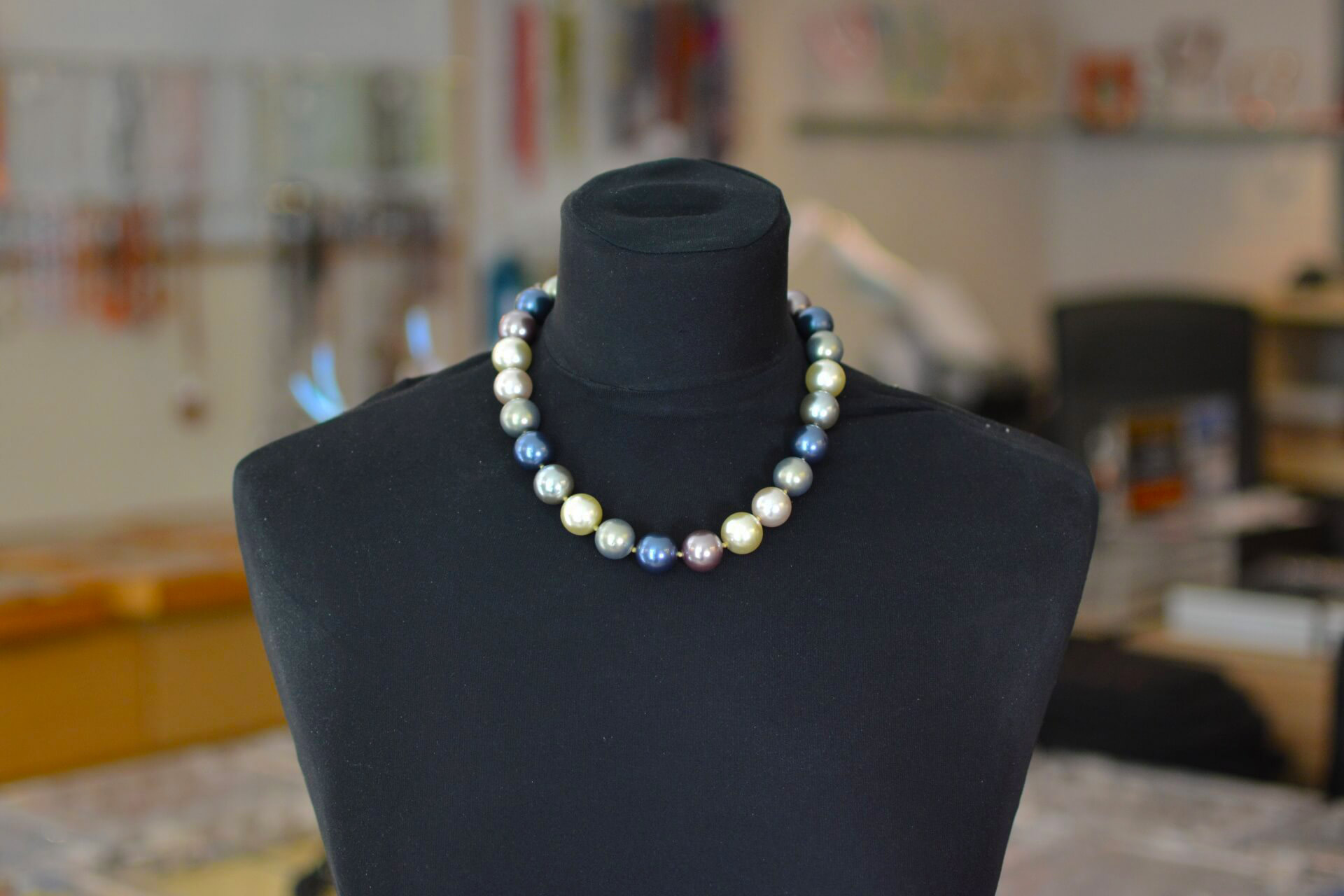 Perlenketten-Colliers-Perlen-Kreativ-Wiener-Neustadt